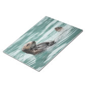Zee bekijken otter notitieblok (Schuin)