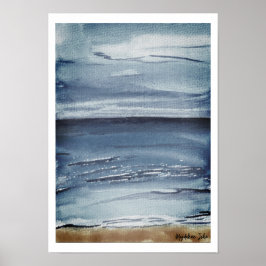 Zee bij Nightfall Poster