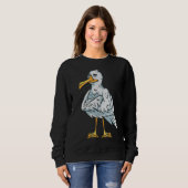 Zee Bird Angry Seagull Trui (Voorkant volledig)