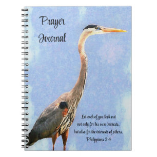 Zee Bird Art Bible Verse Faith Prayer Journal Notitieboek