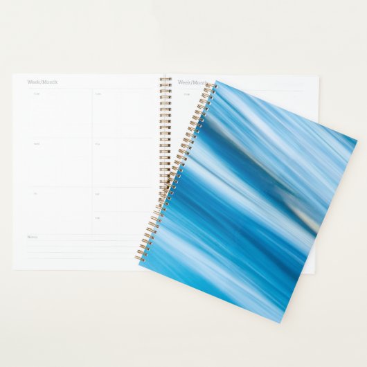 Zee blauw Abstract Planner (Display)