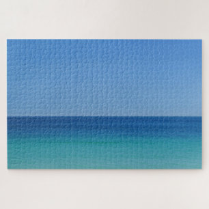 Zee blauw legpuzzel