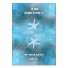 Zee Blauwe Zomertafel Tent Place kaart