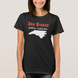 Zee Breeze North Carolina Usa State America Travel T-shirt