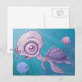 Zee Briefkaart (Voorkant / Achterkant)