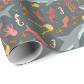 Zee Cadeaupapier (Rol Hoek)