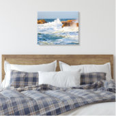 Zee Canvas Afdruk (Insitu (Slaapkamer))