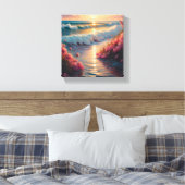Zee Canvas Afdruk (Insitu (Slaapkamer))