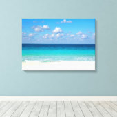 zee canvas afdruk (Insitu (Houten vloer))