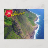 Zee Cliffs in Molokai, Hawaii Briefkaart (Voorkant)