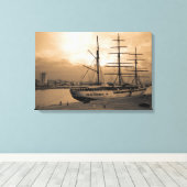 Zee Cloud II Canvas Afdruk (Insitu (Houten vloer))
