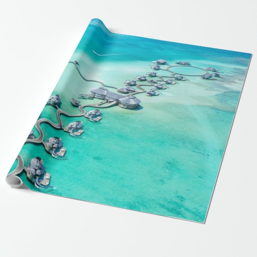 Zee creaties cadeaupapier (Uitgerold)
