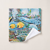 Zee Creatures Beach House badhanddoek set Bad Handdoek (Wasdoekje)