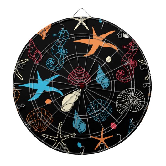 zee Creatures Dartbord (Voorkant)