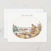 Zee Creatures Illustratie Briefkaart (Voorkant / Achterkant)