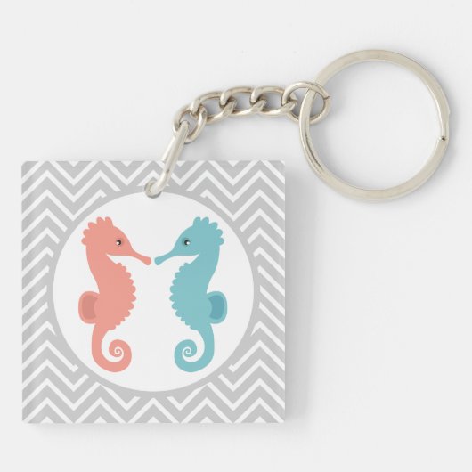 Zee Creatures Square Sleutelhanger (Achterkant)