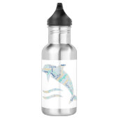 Zee creëert woordkunst waterfles  (Rechts)