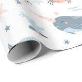 Zee Critters Cadeaupapier (Rol Hoek)