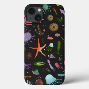 Zee Critters Patroon iPhone 13 Hoesje