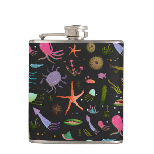 Zee Critters Patroon Heupfles