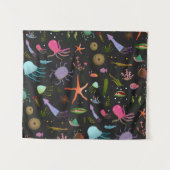 Zee Critters Patroon Wandkleed (Voorkant (horizontaal))