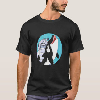 Zee Dier Moordenaar Walvis  Oceaandier Golven Orka T-shirt
