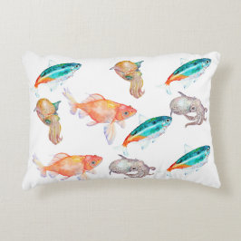 Zee dierpatroon accent kussen