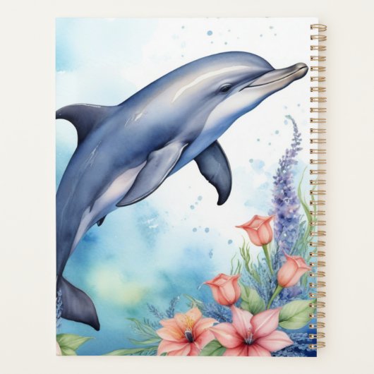 Zee Dolfijn Planner (Achterkant)