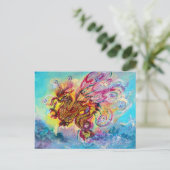 ZEE DRAGON BRIEFKAART (Staand voorkant)