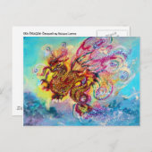 ZEE DRAGON BRIEFKAART (Voorkant / Achterkant)