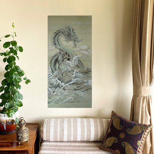 Zee Dragon Canvas Afdruk