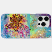 ZEE DRAGON IN GOLD BLUE SPARKLES Case-Mate iPhone CASE (Achterkant (horizontaal))