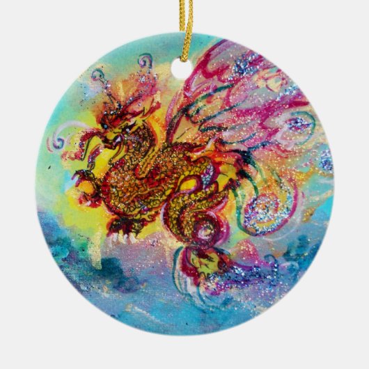 ZEE DRAGON KERAMISCH ORNAMENT (Voorkant)