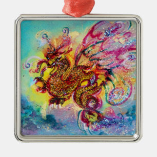 ZEE DRAGON METALEN ORNAMENT