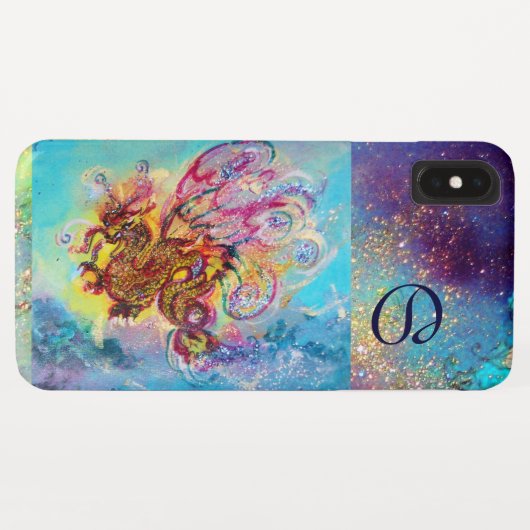 ZEE DRAGON MONOGRAM Case-Mate iPhone CASE (Achterkant (horizontaal))