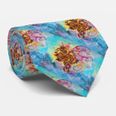 ZEE DRAGON STROPDAS (Opgerold)