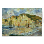 Zee en Cliffs van Pierre Renoir,  Kunst (Voorkant Horizontaal)