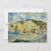 Zee en Cliffs van Pierre Renoir,  Kunst (Voorkant)