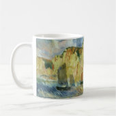 Zee en Cliffs van Pierre Renoir, Kunst Koffiemok (Links)