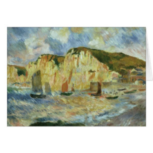 Zee en Kliffen van Pierre Renoir, Vintage Fine Art