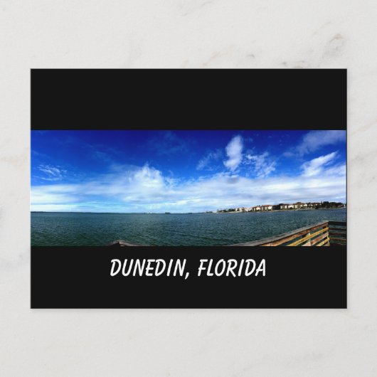 Zee en luchtruim briefkaart (Voorkant)