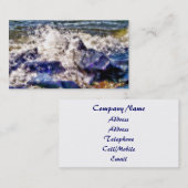 ZEE EN ROKKEN VISITEKAARTJE (Voorkant / Achterkant)