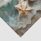 ZEE EN SCHELPEN ONTKOPPELEN TISSUEPAPIER (Detail)