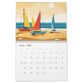 Zee en strand kalender (Mar 2027)
