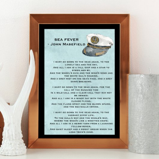 Zee Fever Masefield Poem Poster