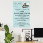 Zee Fever Masefield Poem Poster (Thuiskantoor)