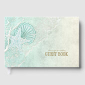 Zee Foam Beach Wedding ID837 Gastenboek (Voorkant)