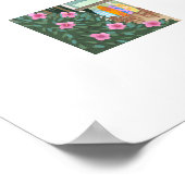 Zee Foam Green Beach House Grote Print (Hoek)