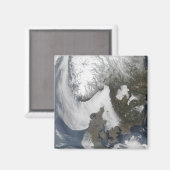 Zee Fog in Scandinavië Magneet (Voorkant / Achterkant)