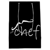 Zee Franse Chef Black MGB Medium Cadeauzakje (Achterkant)